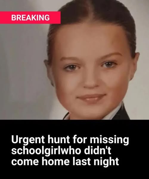 Search for a 12-year-old schoolgirl who went missing last night is urgent.
